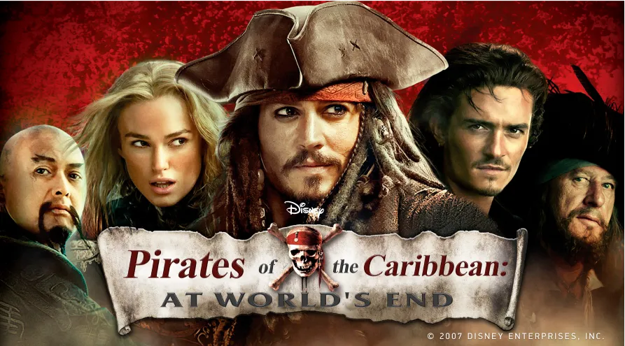 Poster for the movie Pirates of the Caribbean: At World's End
