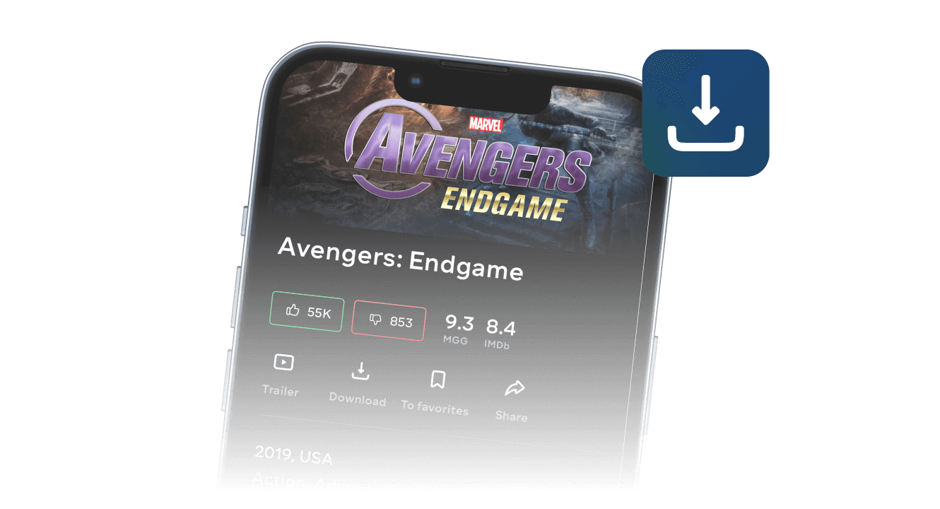 Watch a downloaded movie without the Internet