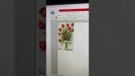 Процес роботи над міні- листівкамиDIY #diy #craft #листівка