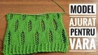 Model tricotat potrivit pentru vara!#podcast Episodul 10.