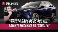 TOYOTA RAV4 HÍBRIDO PLUG-IN BEBE MAIS QUE HÍBIRDO COMUM