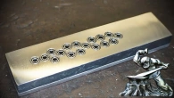 Celestial blade made of 69 bearings.