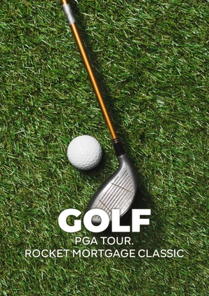 Golf. PGA Tour. Rocket Mortgage Classic