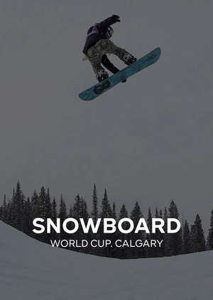 Snowboard World Cup. Calgary
