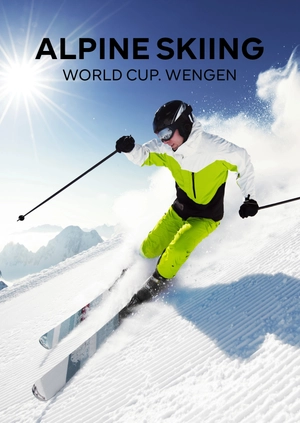 Alpine Skiing. World Cup. Wengen