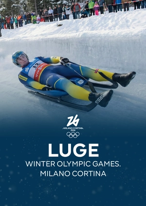 Luge. Winter Olympic Games. Milano Cortina