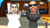 СКИБИДИ ТУАЛЕТ В КРАСТИ КРАБС ГОНЯЕТСЯ ЗА НАМИ SKIBIDI TOILET  Garry's Mod