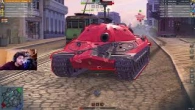 ЗАРУБА ПРОТИВ ТРЕХ СТАТИСТОВ  T57 Heavy ВСТРЕТИЛ ТАНКОВУЮ СТЕНУ  WoT Blitz