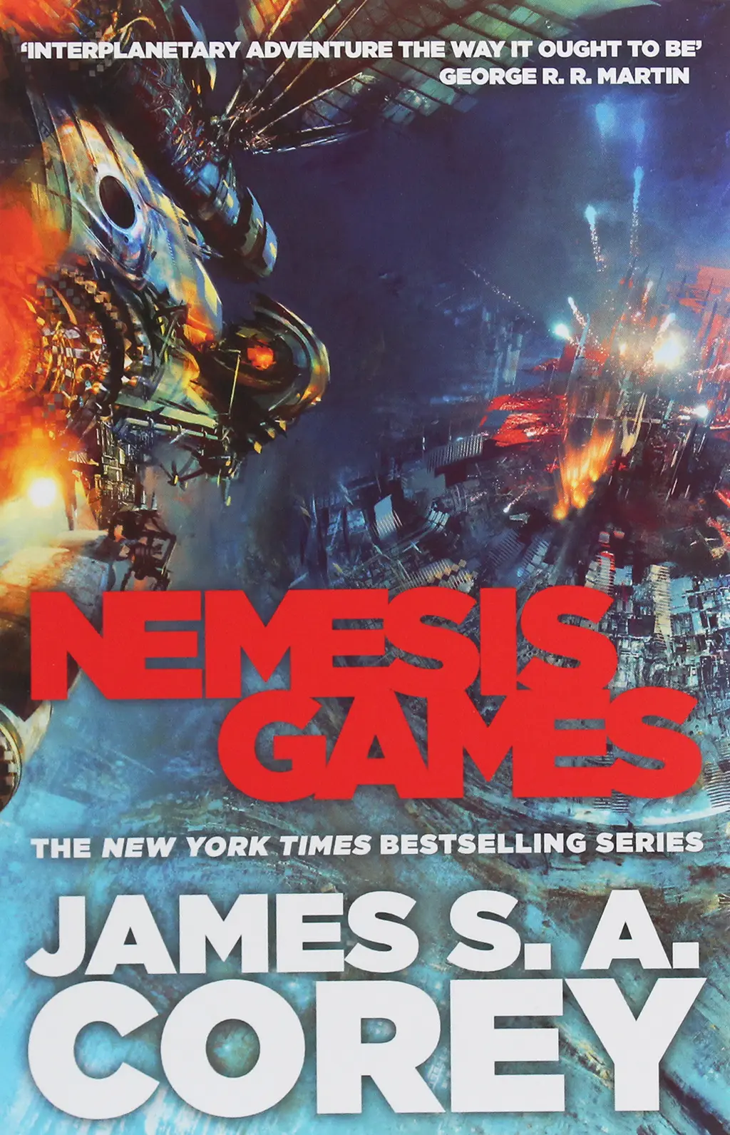 Обкладинка "Nemesis Games"