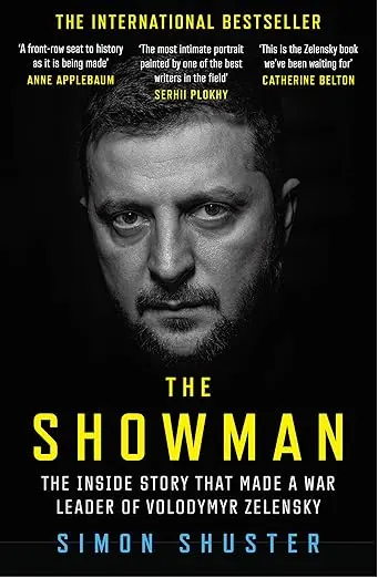 Обкладинка "The Showman : The Inside Story That Made a War Leader of Volodymyr Zelensky"