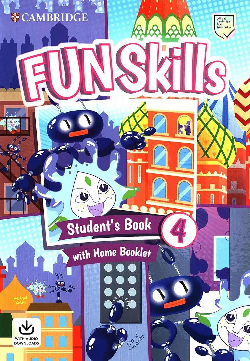 Обкладника "Fun Skills Level 4. Student's Book with Home Booklet and Downloadable Audio" Обкладинка "Fun Skills Level 4. Student's Book with Home Booklet and Downloadable Audio"