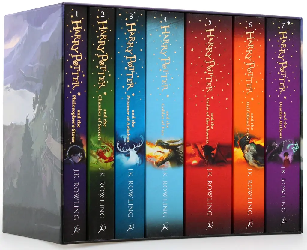 Обкладника "Harry Potter Box Set-7: The Complete Collection" Обкладинка "Harry Potter Box Set-7: The Complete Collection"
