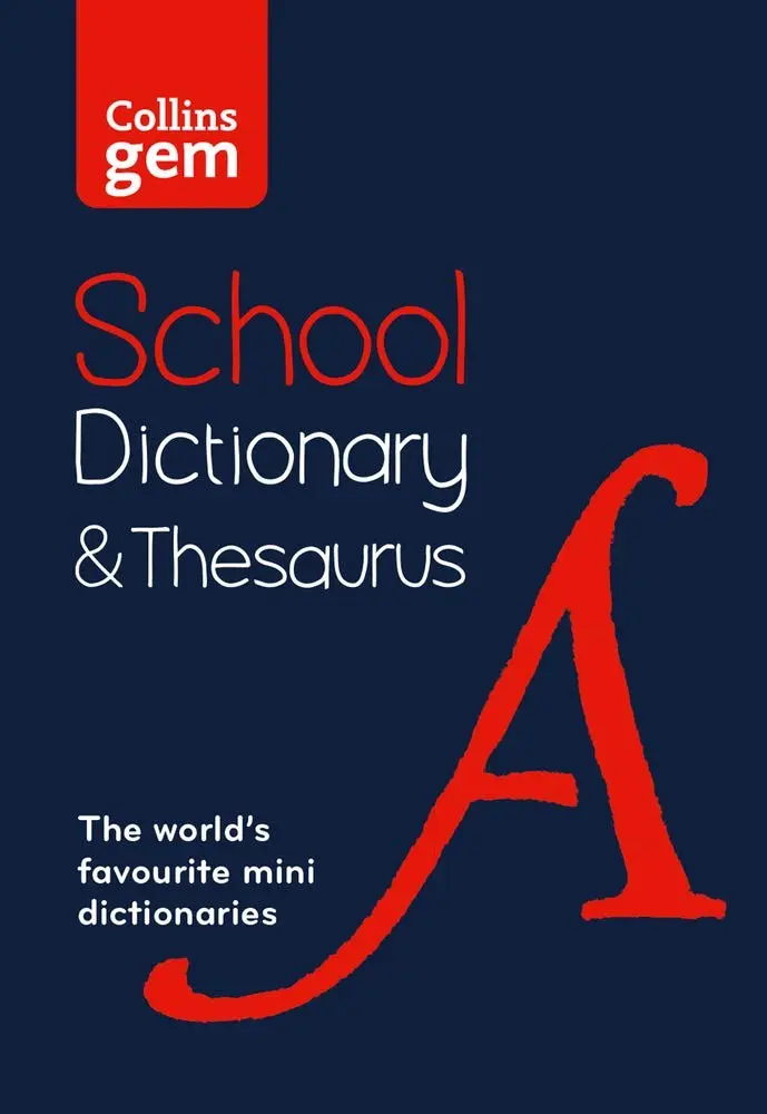 Обкладника "Collins Gem School Dictionary & Thesaurus" Обкладинка "Collins Gem School Dictionary & Thesaurus"