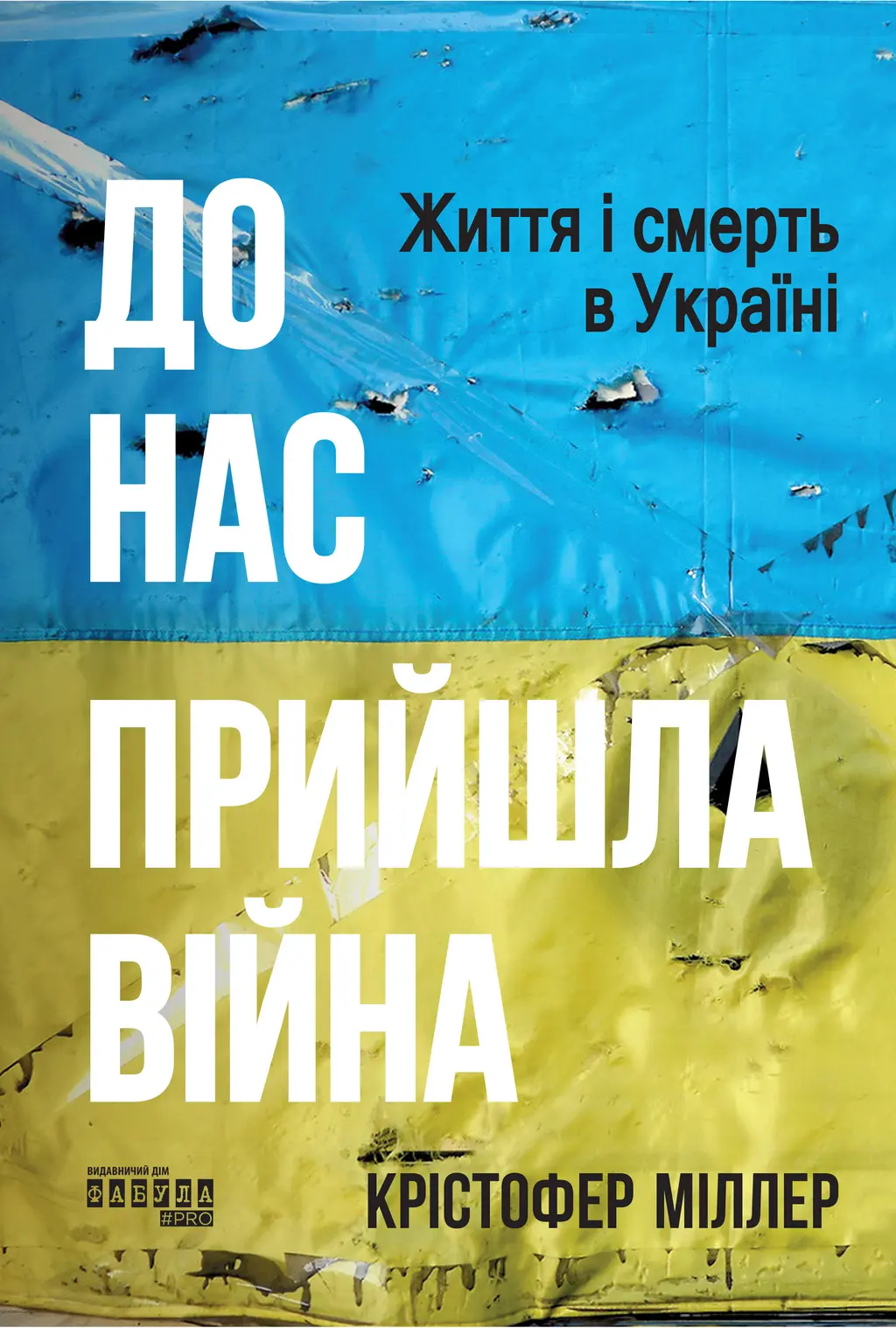 Обкладинка "До нас прийшла війна. Життя і смерть в Україні"