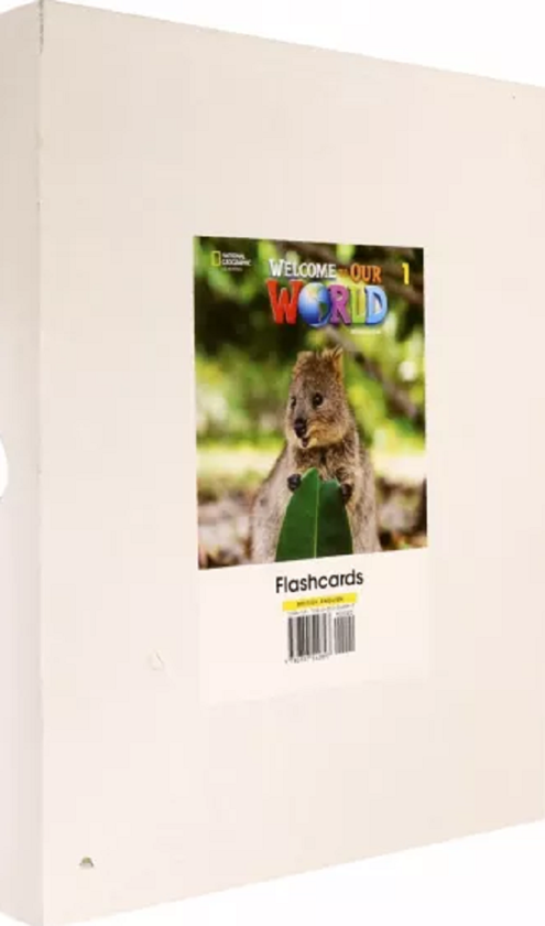 Welcome to Our World 1 (2nd Edition). Flashcards Set...