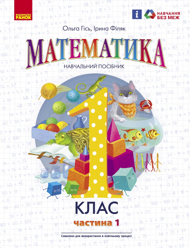 1 клас. Математика. Навчальний посібник. Частина 1...