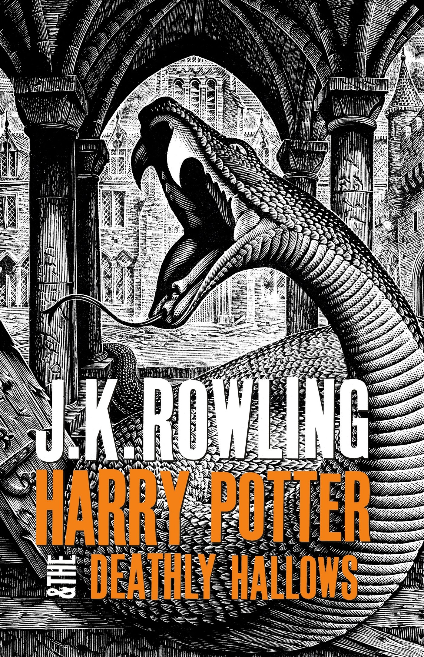 Обкладинка видання Harry Potter and the Deathly Hallows
