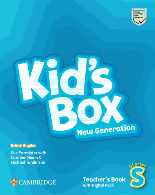 Обкладника "Kid's Box New Generation. Starter Teacher's Book with Digital Pack" Обкладинка "Kid's Box New Generation. Starter Teacher's Book with Digital Pack"