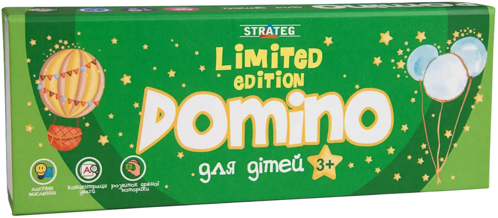 Обкладинка "Настільна гра «Domino. Limited edition» зелена"