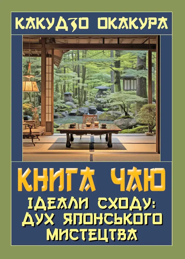 Обкладника "Книга чаю. Ідеали Сходу: дух японського мистецтва" Обкладинка "Книга чаю. Ідеали Сходу: дух японського мистецтва"