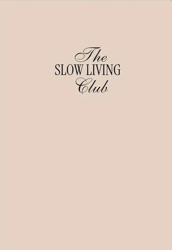 Блокнот "Slow Living Club"