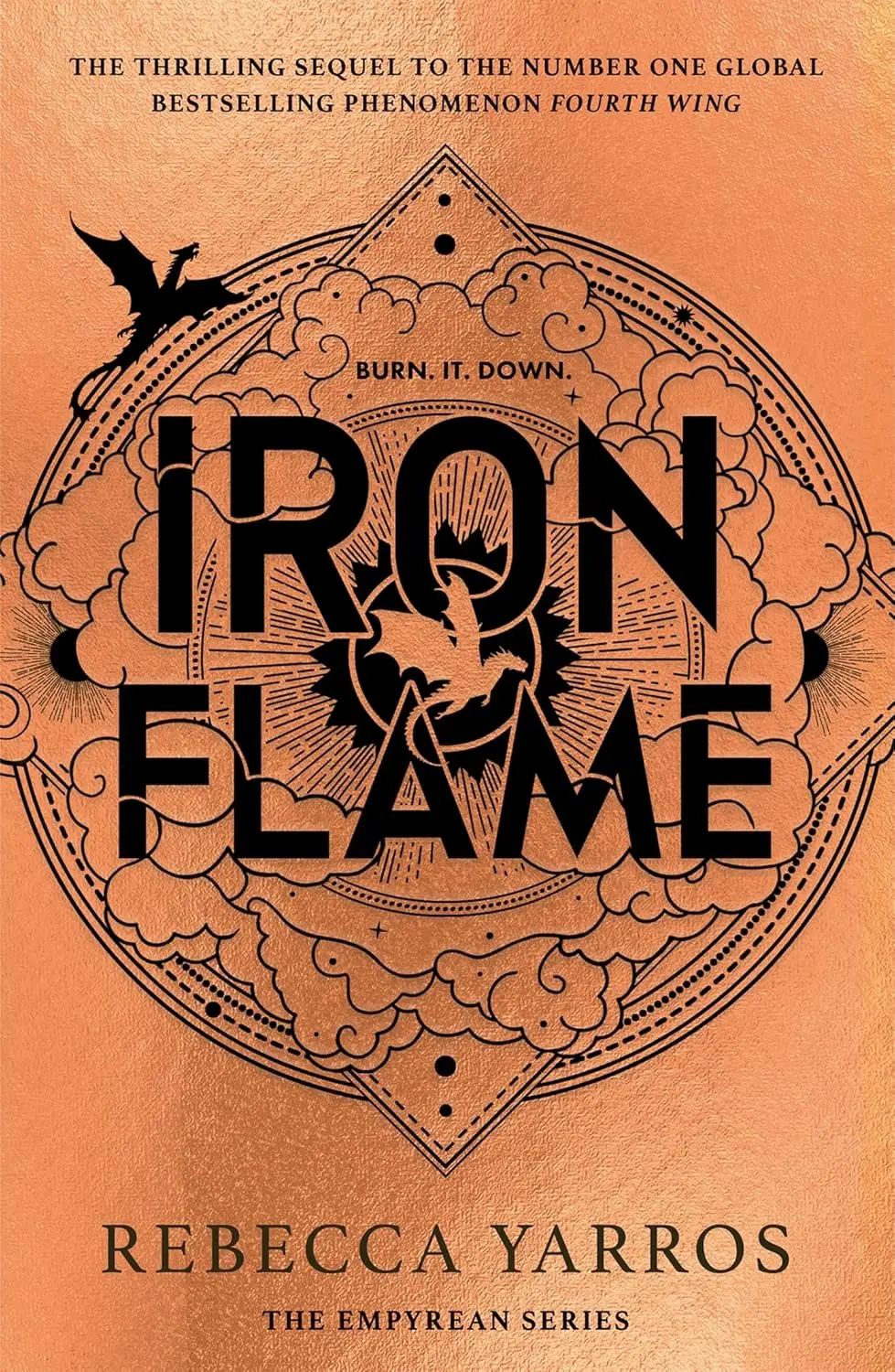 Обкладинка "The Empyrean. Iron Flame"