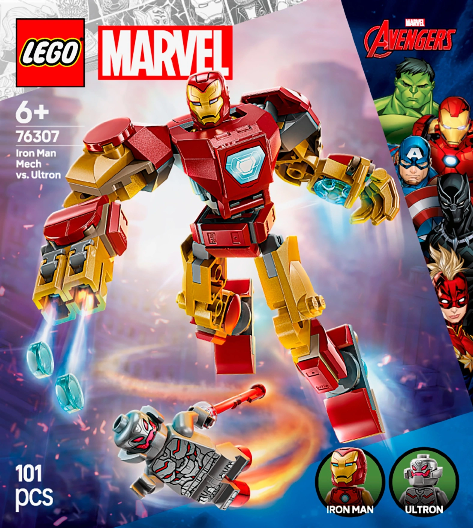 Конструктор LEGO Робот Залізної Людини проти Альтрона