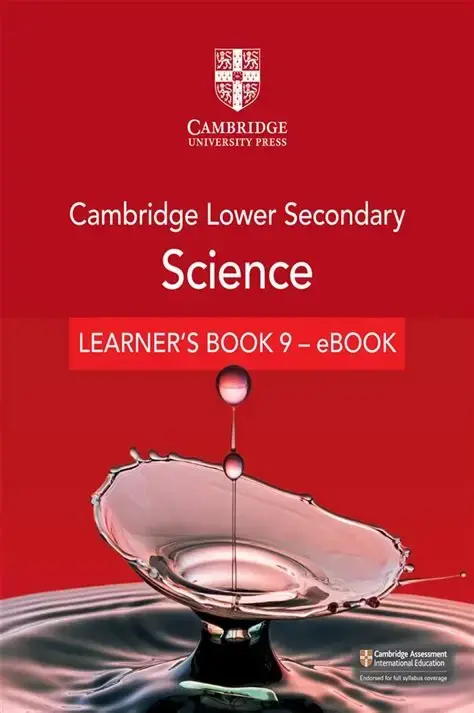 Cambridge Lower Secondary Science (2nd Edition). Learner's Book 9 with Digital Access (1 Year)