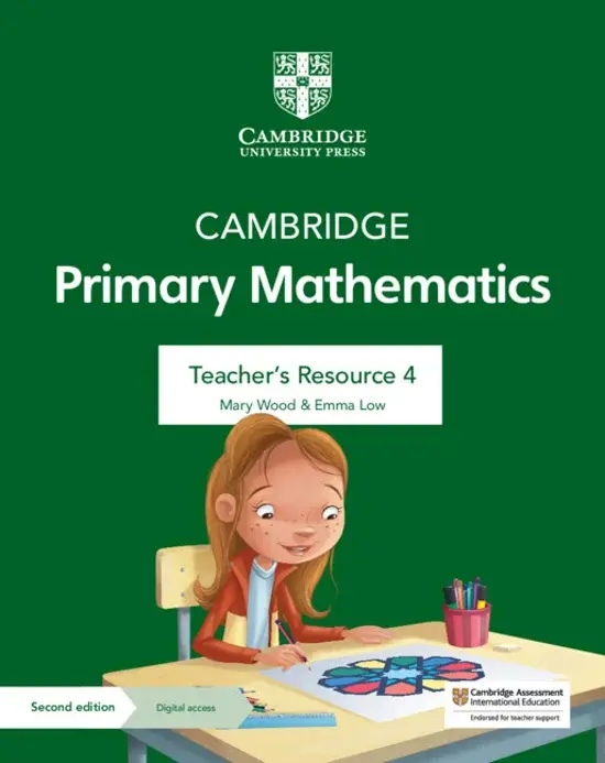 Обкладника "Cambridge Primary Mathematics (2nd Edition). Teacher's Resource 4 with Digital Access" Обкладинка "Cambridge Primary Mathematics (2nd Edition). Teacher's Resource 4 with Digital Access"