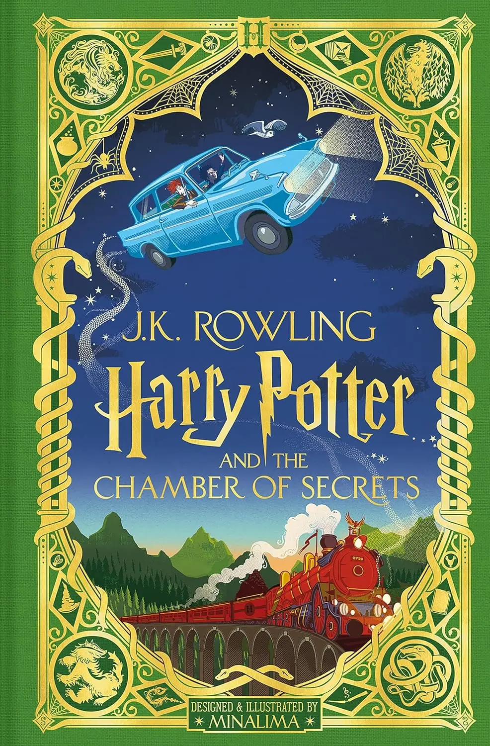 Обкладинка "Harry Potter 2 Chamber of Secrets MinaLima Edition"