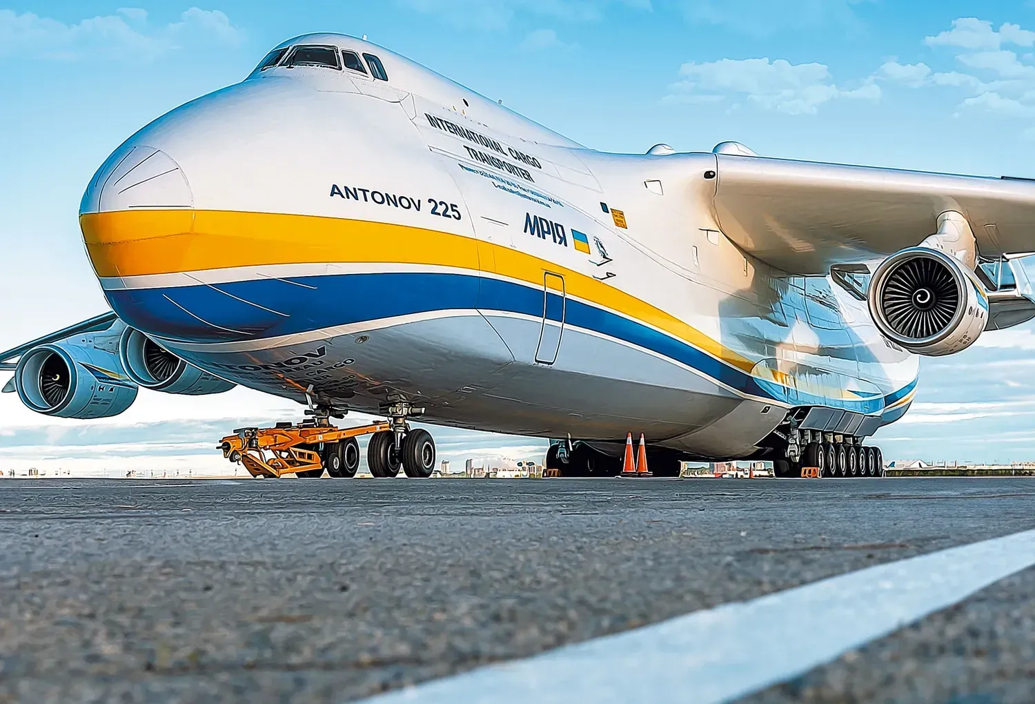 Пазл "АН-225 Мрія - найбільший у світі літак"