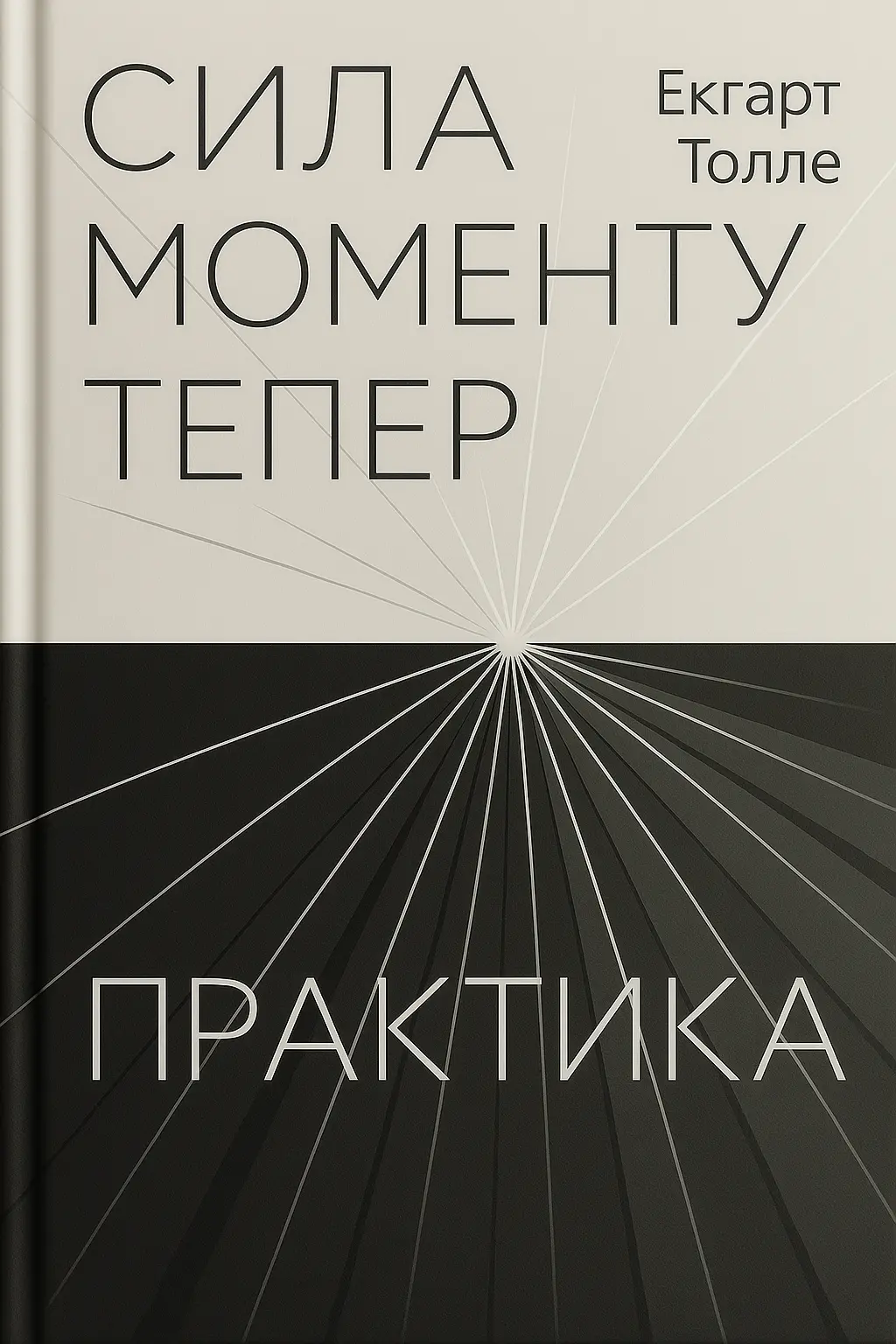 Обкладника "Сила моменту Тепер. Практика" Обкладинка "Сила моменту Тепер. Практика"