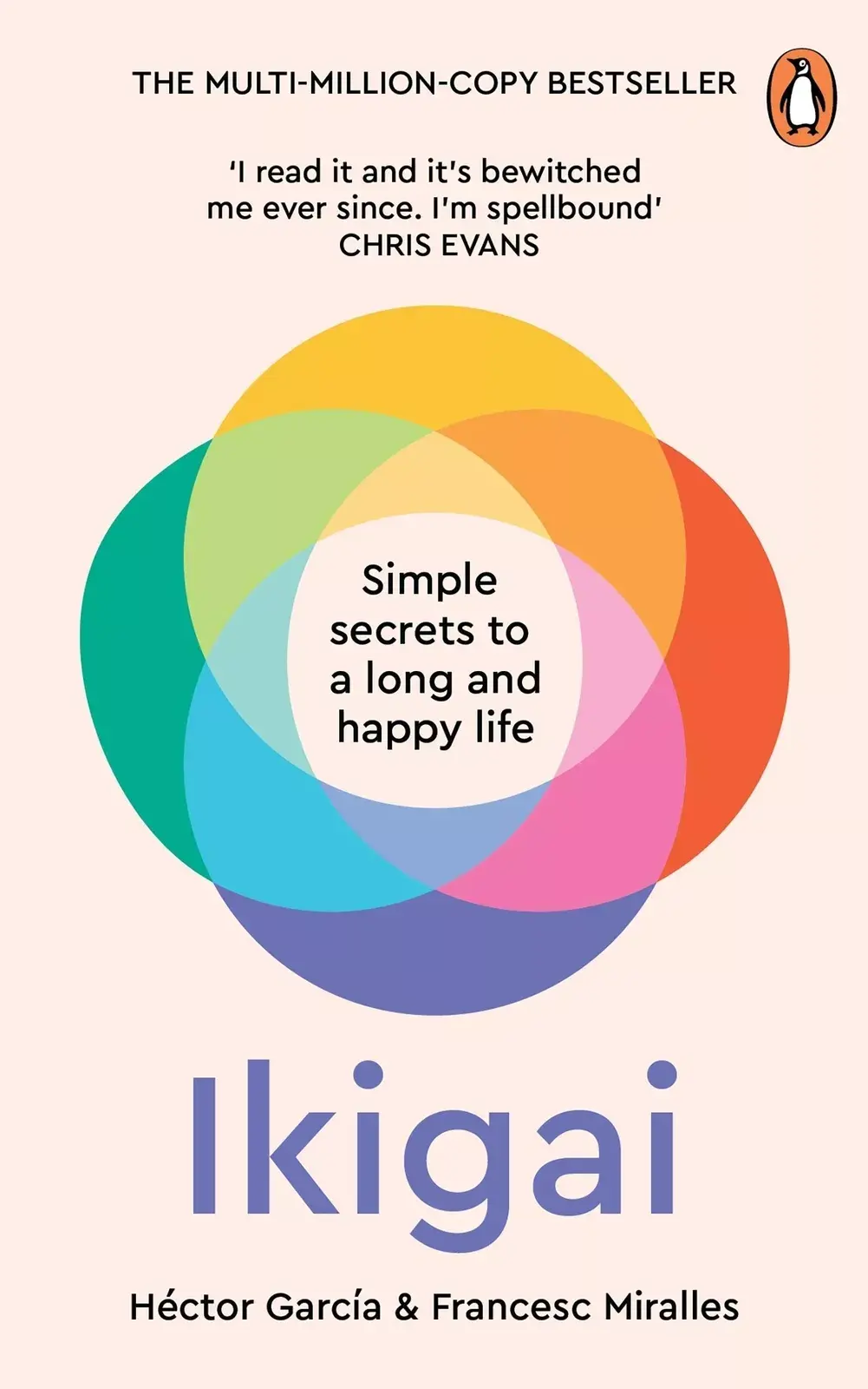 Обкладинка "Ikigai: Simple Secrets to a Long and Happy Life"