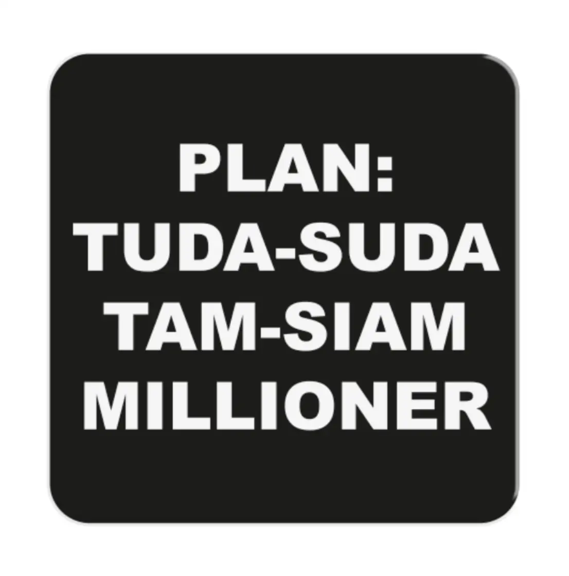 3D стікер «Plan: tuda-suda»