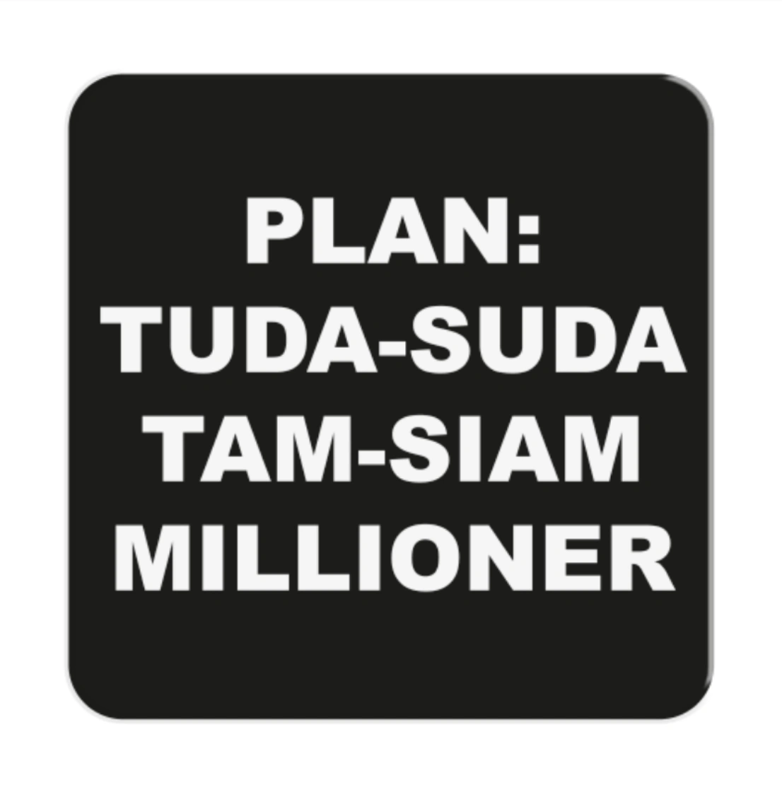 3D стікер «Plan: tuda-suda»