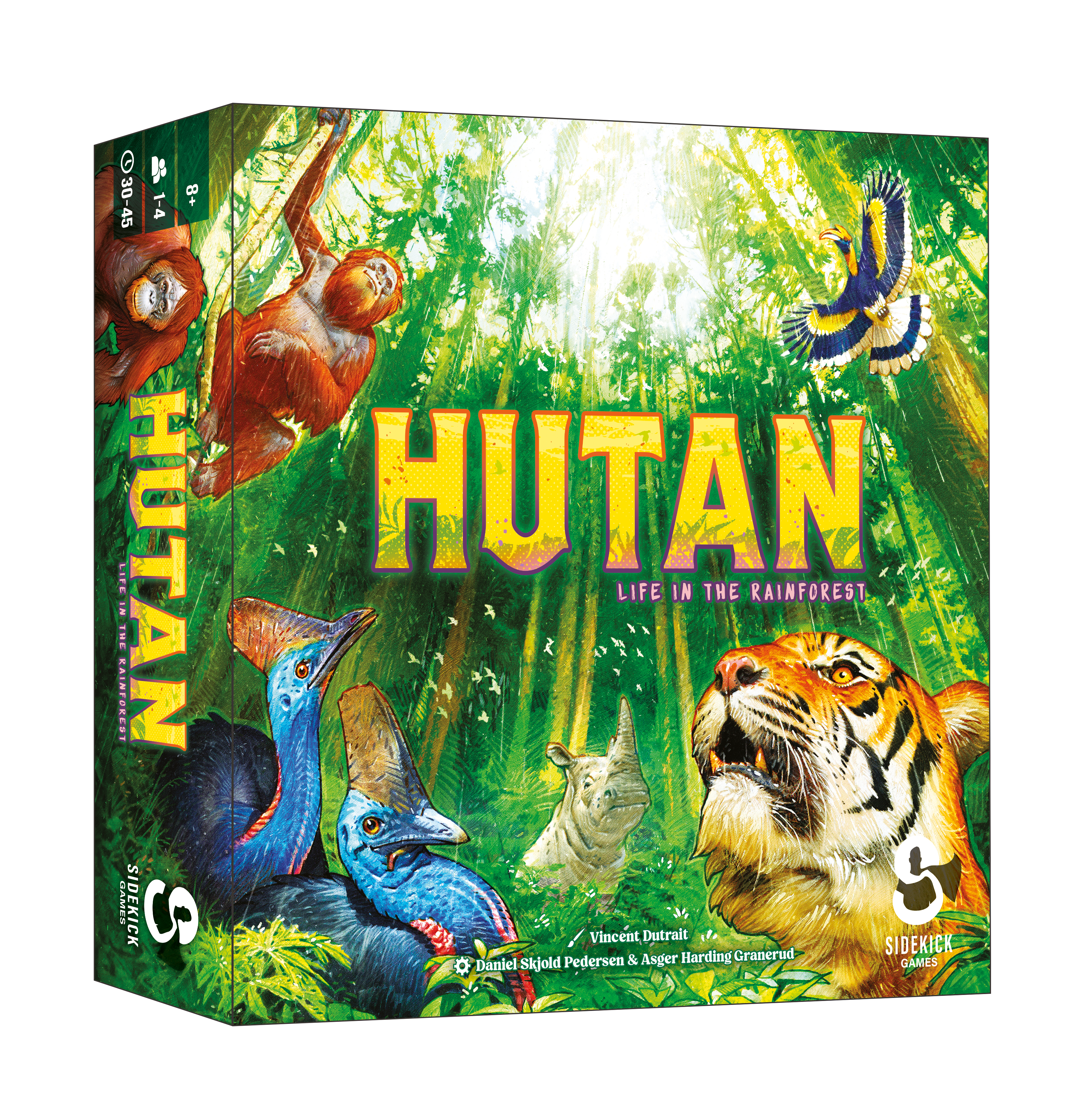Настільна гра "Hutan: Життя в тропіках"