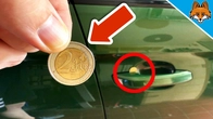 Call the Police if a Coin stuck on your Door Handle(Important)