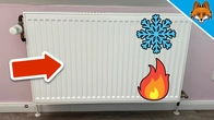 Radiator only gets warm at the Top/Bottom(Fix it yourself in 2 Minutes)