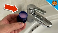 Rub Fabric Softener on your Faucet and WATCH WHAT HAPPENS(Ingenious Trick)