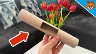 Cut a Hole in your Paper Towels and WATCH WHAT HAPPENS(Amazing)