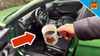 Pour Coffee into your Car and WATCH WHAT HAPPENS(Awesome Trick)