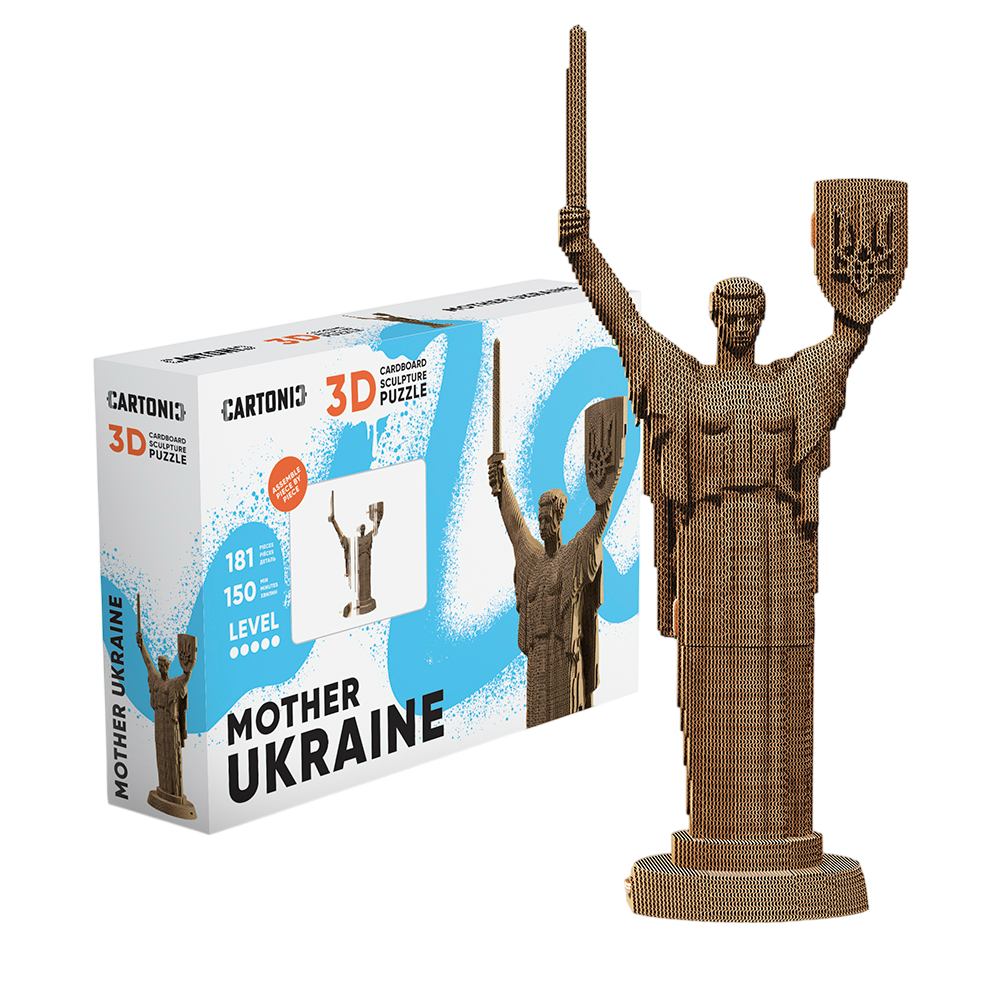 Картонний конструктор "Cartonic 3D Puzzle MOTHER UKRAINE"