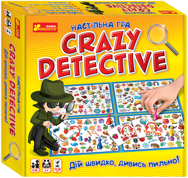 Настільна гра "Crazy detective"