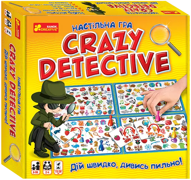 Настільна гра «Crazy detective»
