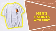 Camisetas de hombre con estampado.