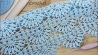 CROCHET easy summer crochet models for beginners Blouse, tunic, vest, dress, pareo, curtain, runner