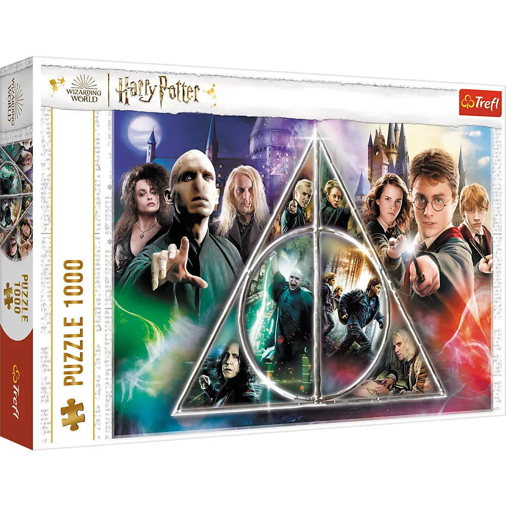 Обкладника "Пазл Trefl Harry Potter Смертельні реліквії 1000 елементів" Обкладинка "Пазл Trefl Harry Potter Смертельні реліквії 1000 елементів"