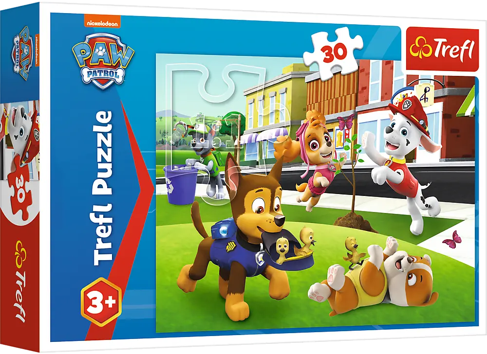 Обкладника "Пазл Trefl Paw Patrol Собаки в дії 30 елементів" Обкладинка "Пазл Trefl Paw Patrol Собаки в дії 30 елементів"