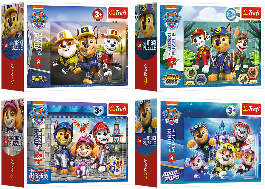 Пазл Trefl Mini Maxi Paw Patrol Щасливі собаки 20 елементів