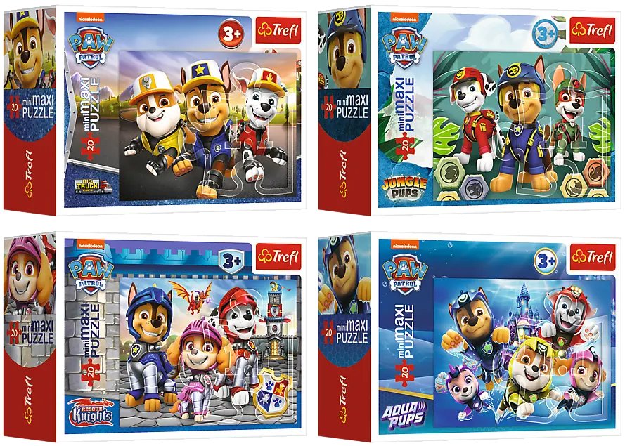 Пазл Trefl Mini Maxi Paw Patrol Щасливі собаки 20 елементів